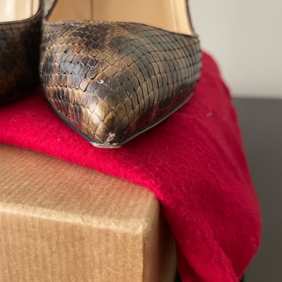 Christian Louboutin pigalle follies python leopard print size 39.5 sized pumps - Picture 12 of 12